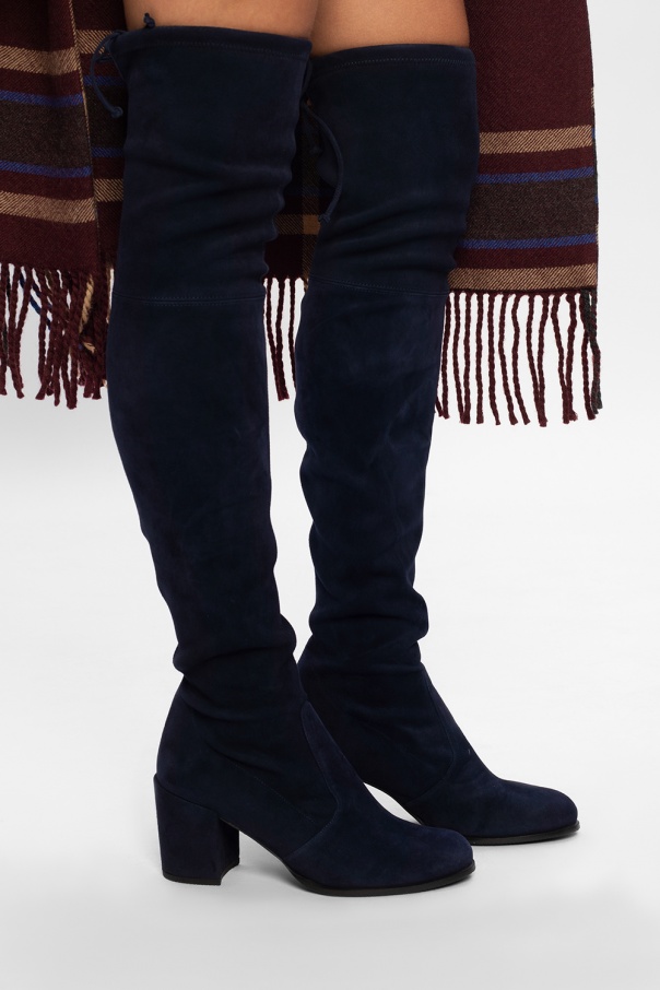 Navy stuart weitzman boots online